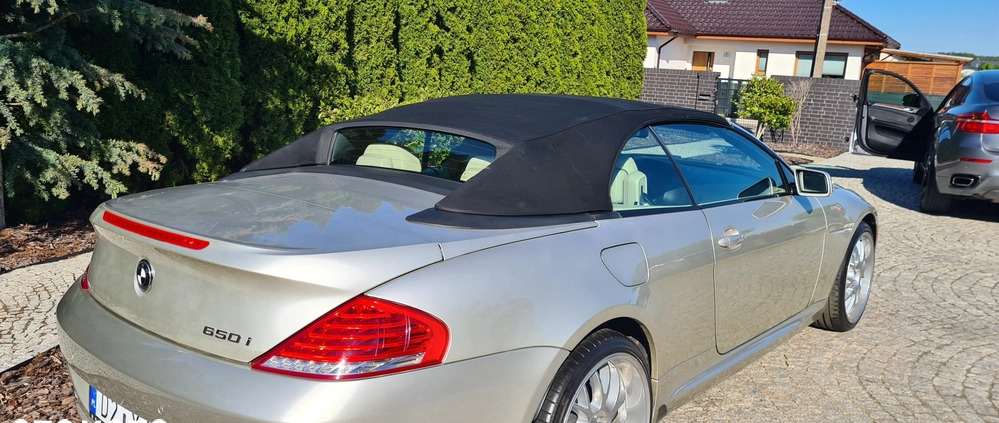 BMW Seria 6 cena 69000 przebieg: 189000, rok produkcji 2008 z Lubin małe 56